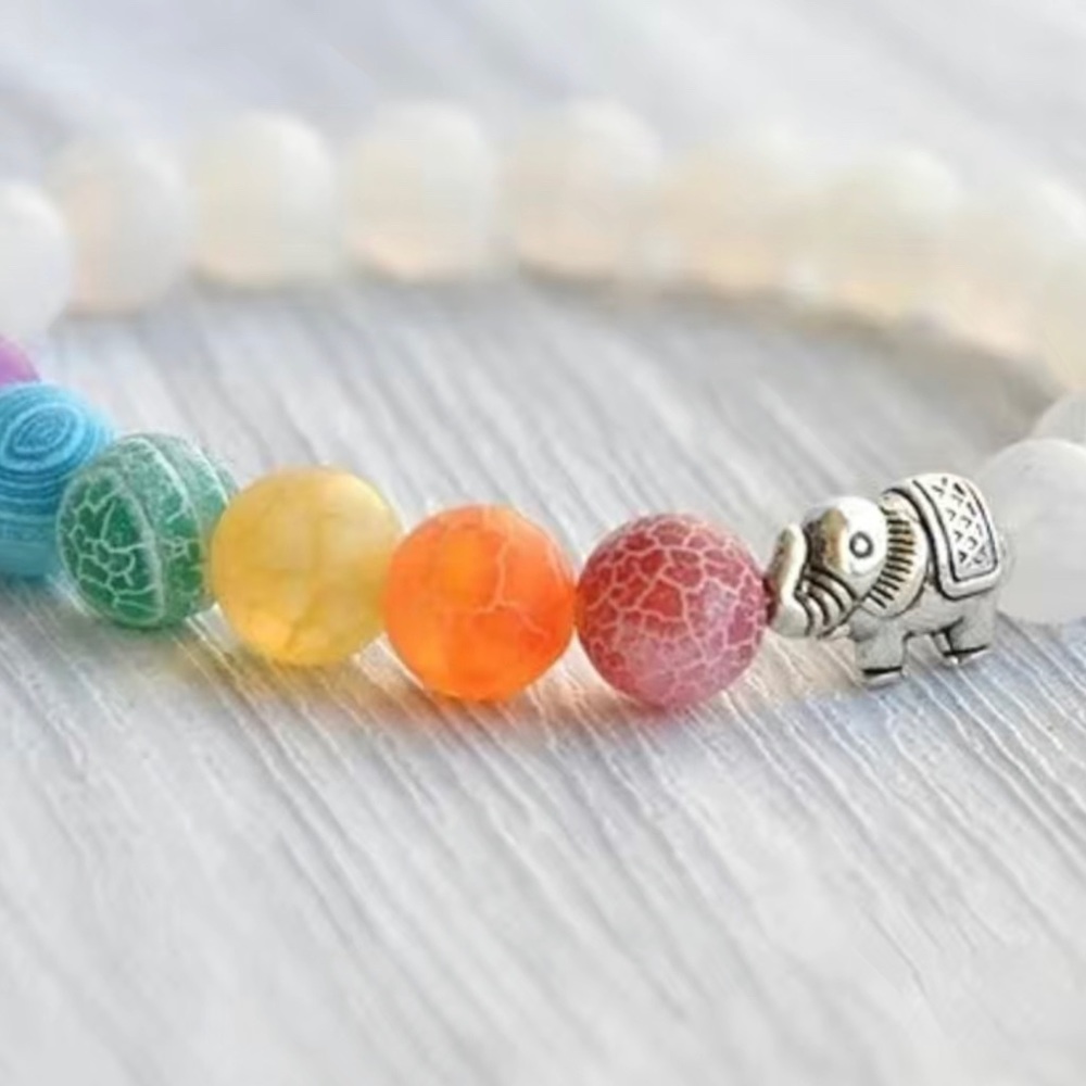 Chakra gemstone bracelet